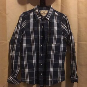Plaid Hollister shirt